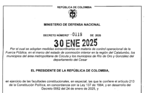 Decreto 0118