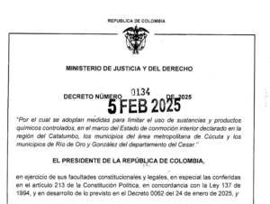 Decreto 0134