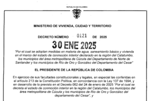 Decreto 0121